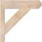 Ekena Millwork Traditional Smooth Craftsman Outlooker, Douglas Fir, 5 1/2"W x 18"D x 18"H OUT06X18X18TRA04SDF - alternate 2